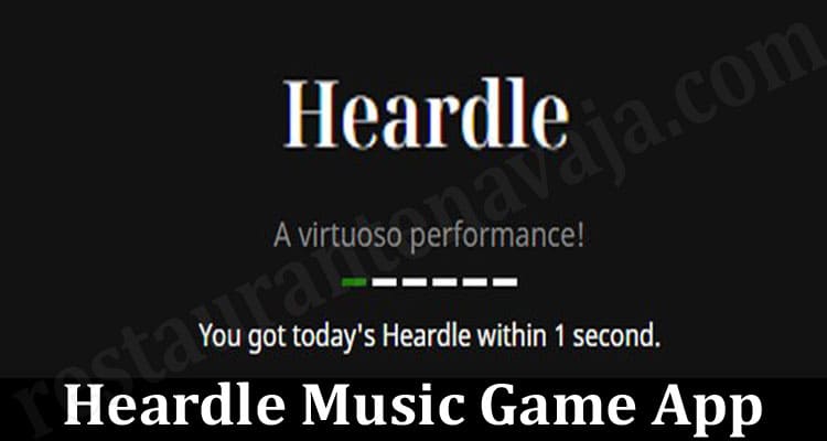 Heardle Music Game App (March) How To Play The Game?