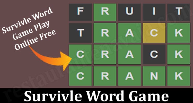 Survivle Word Game (March 2022) All Essential Details!